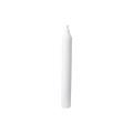 Affari Rustic taper candle 2,2 x 18 cm, CHOOSE COLOUR Valkoinen