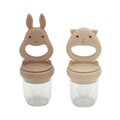 Konges Slojd Feeding pacifier 2 pcs/pkt CHOOSE COLOUR Bark/shell