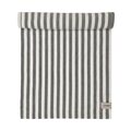 Ernst striped table runner wide stripes green/white CHOOSE LENGHT 45 x 150 cm