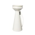 Ernst Hyacinth vase 8,5 x 20 cm CHOOSE COLOUR White