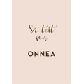 Sä teit sen ONNEA kortti - VALITSE VÄRI Roosa