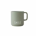Design Letters Favourite muki kahvalla, valitse väri Vihreä SMILE