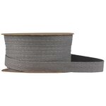 Ib Laursen Cotton ribbon 5 m - CHOOSE COLOUR Grey
