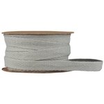 Ib Laursen Cotton ribbon 5 m - CHOOSE COLOUR Ash grey