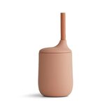 Liewood Ellis Sippy Cup, CHOOSE COLOUR Dark rose/terracotta mix
