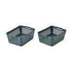 Liewood Makeeva Basket L 2-Pack, CHOOSE COLOUR Whale blue