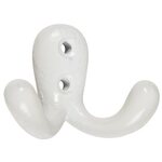 Ib Laursen Hook double mini 6 x 4 x 3 cm CHOOSE COLOUR White