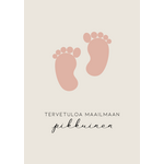 Tervetuloa maailmaan pikkuinen - VALITSE VÄRI Rosa