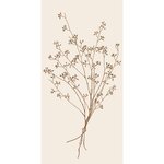 Ib Laursen Flower silhouette servetit 40 x 40 cm 16 kpl/pkt - VALITSE VÄRI Ruskea