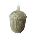 Affari Acorn candle - CHOOSE COLOUR Moss green