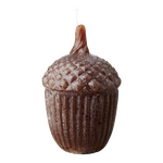 Affari Acorn candle - CHOOSE COLOUR Brown