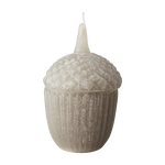 Affari Acorn candle - CHOOSE COLOUR Quarts grey