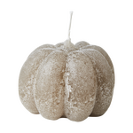 Affari Pumpkin candle - CHOOSE COLOUR Quarts grey