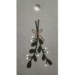 Ib Laursen To/From Christmas gift 3,3 x 6 cm, CHOOSE MODEL Mistletoe