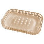 Sköna Ting Glass soap dish 13.5 x 9 cm - CHOOSE COLOUR Champagne