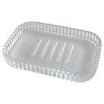 Sköna Ting Glass soap dish 13.5 x 9 cm - CHOOSE COLOUR Uncolored