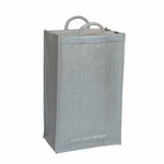Everyday Design Turku XL jute bag, CHOOSE COLOUR Blue / grey
