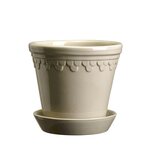 Bergs Potter Copenhagen lasitettu saviruukku sand stone, VALITSE KOKO 12 cm