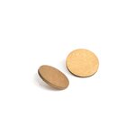 Valona Korona round earrings CHOOSE COLOUR Ochre