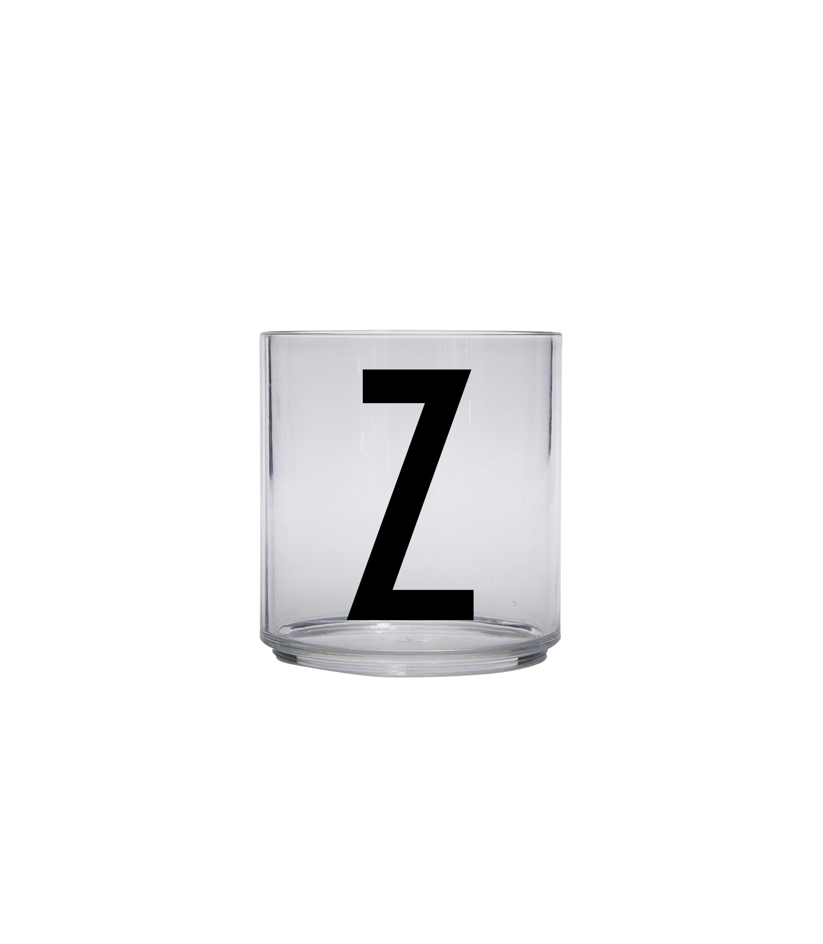 Design Letters Kids personal Tritan drinking glass A-Z Z