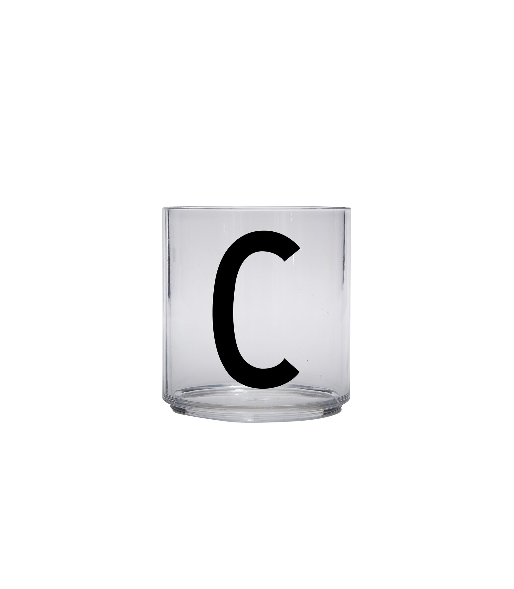 Design Letters Kids personal Tritan drinking glass A-Z C
