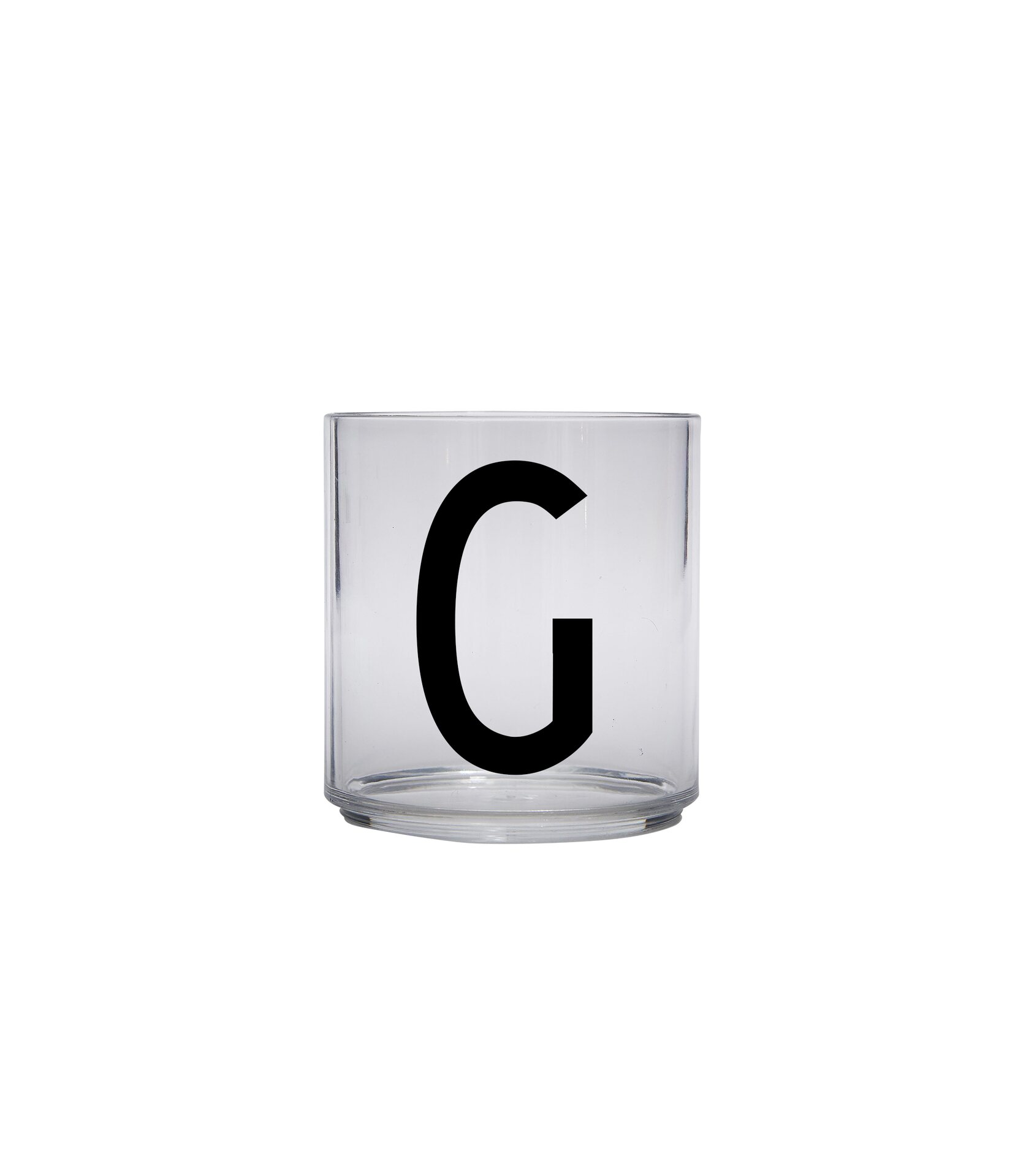 Design Letters Kids personal Tritan drinking glass A-Z G