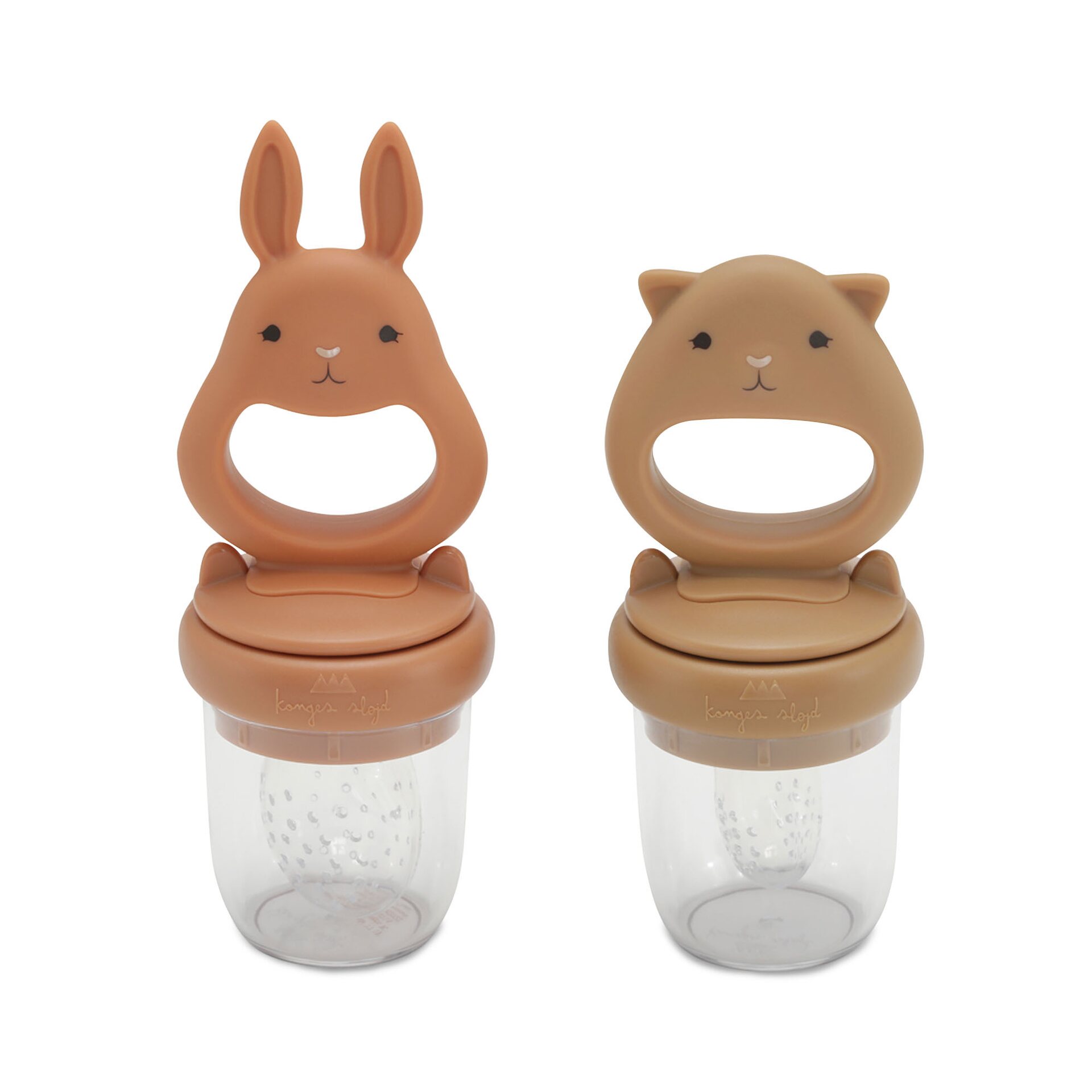 Konges Slojd Feeding pacifier 2 pcs/pkt CHOOSE COLOUR Almond/terracotta