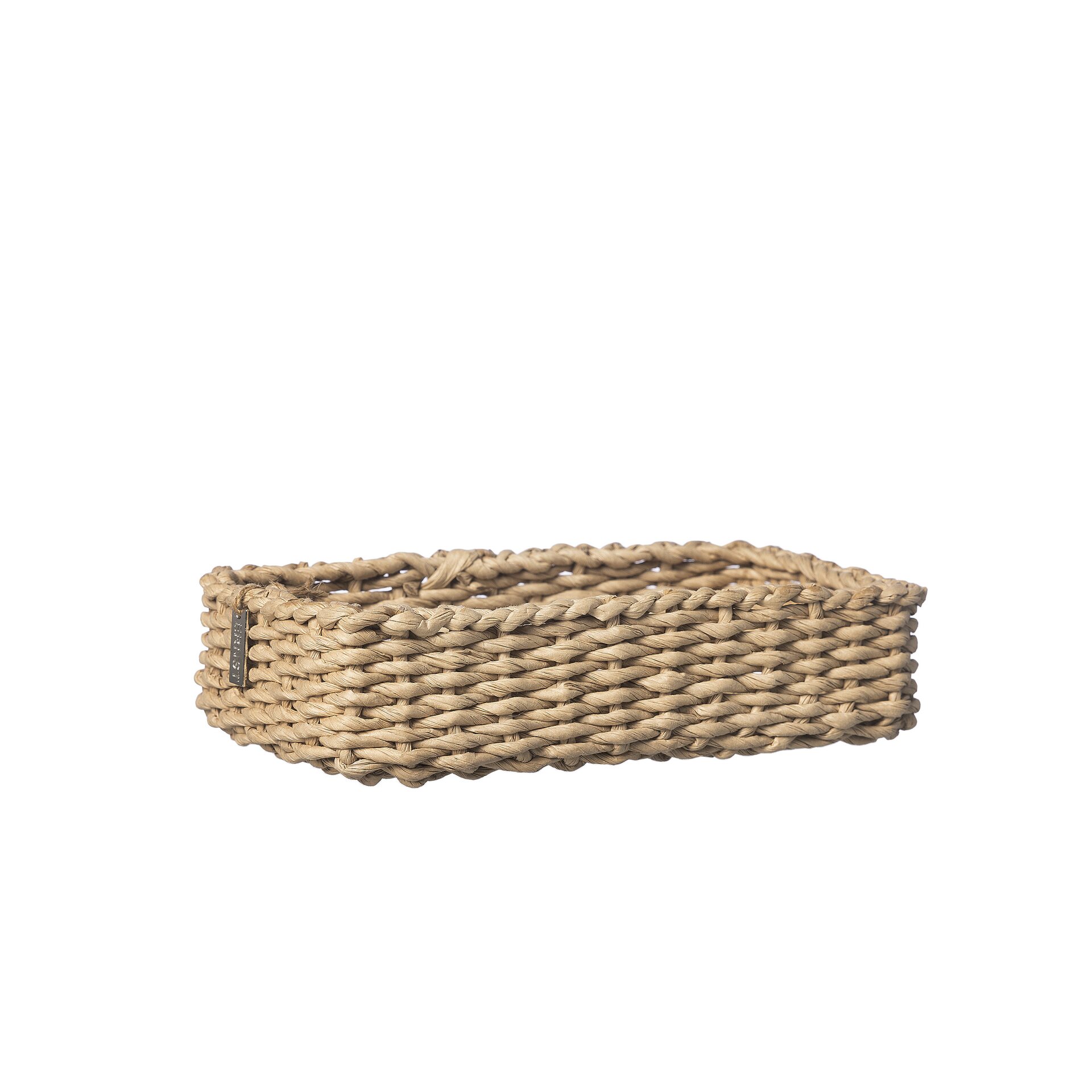 Ernst Punottu kori 23 x 14 x 6,5 - VALITSE VÄRI Natural