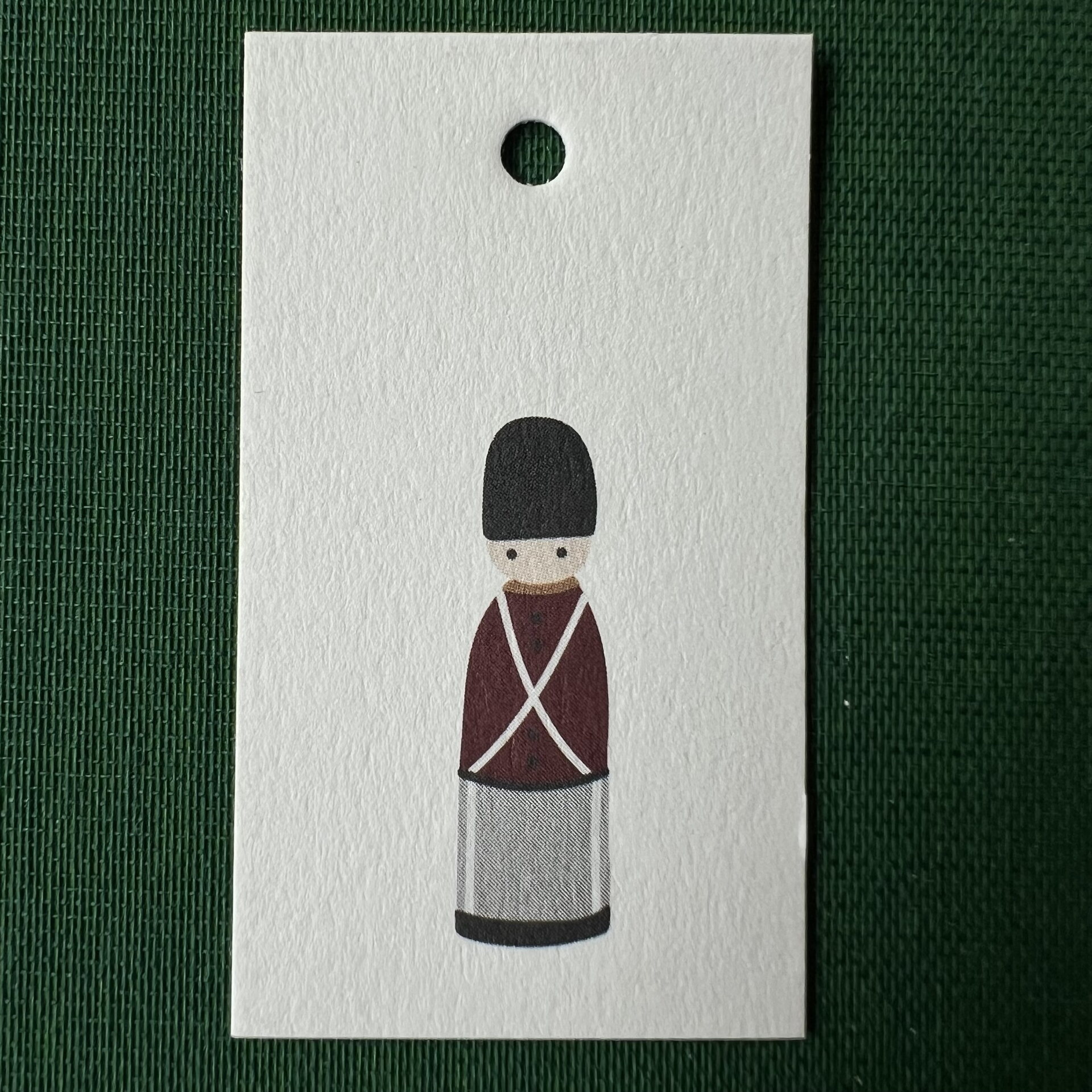 Ib Laursen To/From Christmas gift 3,3 x 6 cm, CHOOSE MODEL Soldier