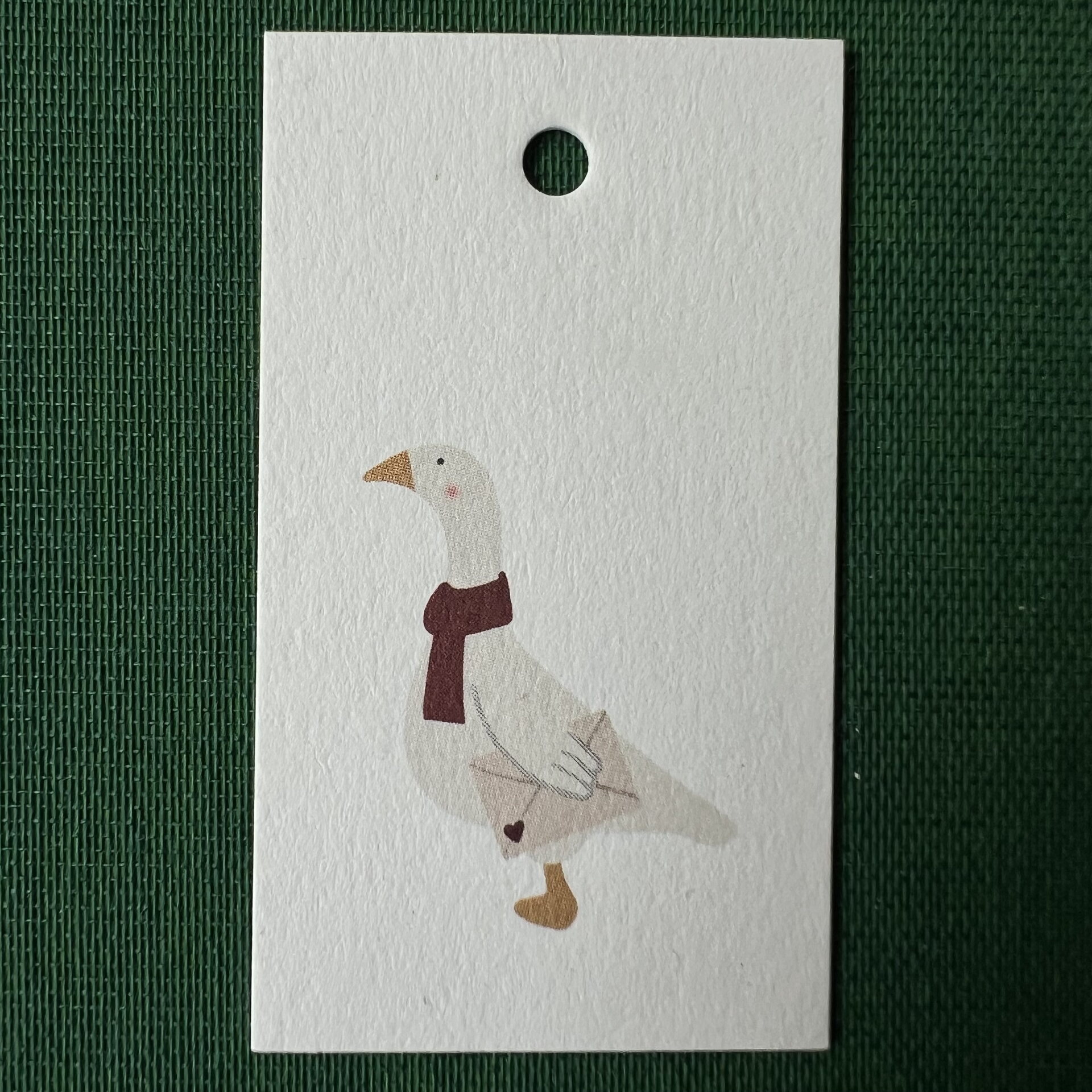 Ib Laursen To/From Christmas gift 3,3 x 6 cm, CHOOSE MODEL Goose