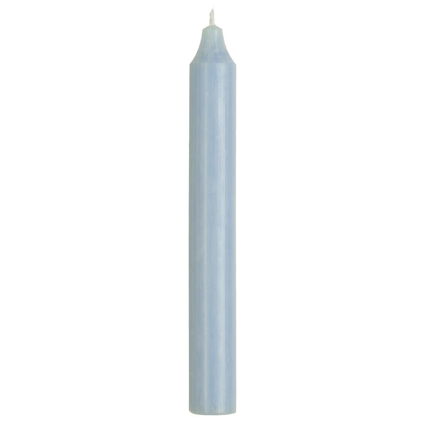 Ib Laursen Taper candle 2,2 x 18 cm - CHOOSE COLOUR Light blue