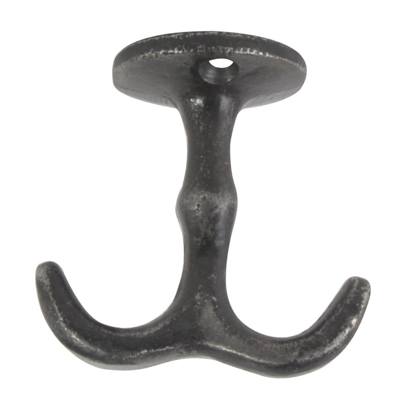 Ib Laursen Koukku hyllyn alle 5,5 x 5,5 cm - VALITSE VÄRI Musta