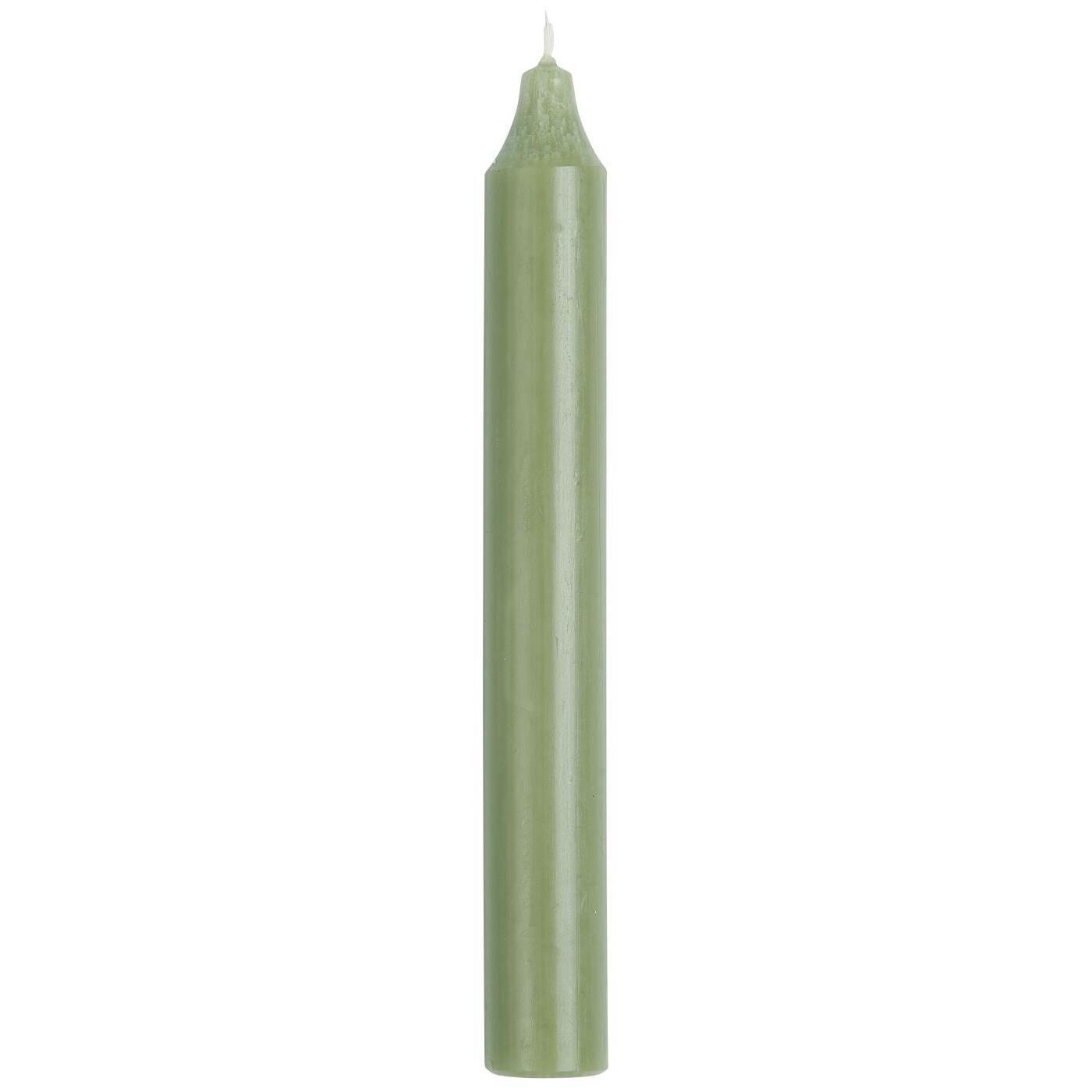 Ib Laursen Taper candle 2,2 x 18 cm - CHOOSE COLOUR Dusty green