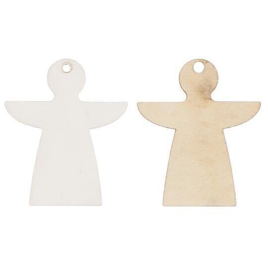 Ib Laursen Angel for wrapping 5 x 4 cm CHOOSE COLOUR Natural