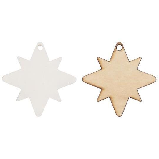 Ib Laursen Star for wrapping 5 x 5 cm CHOOSE COLOUR White