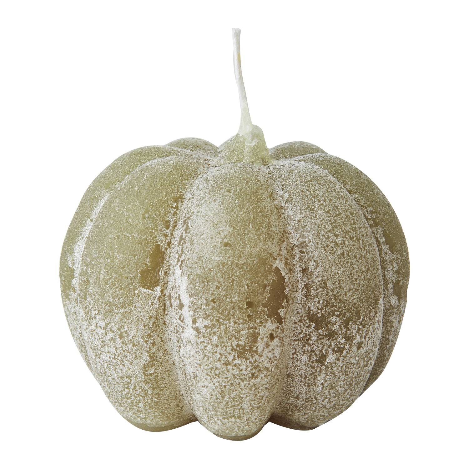 Affari Pumpkin candle - CHOOSE COLOUR Moss green