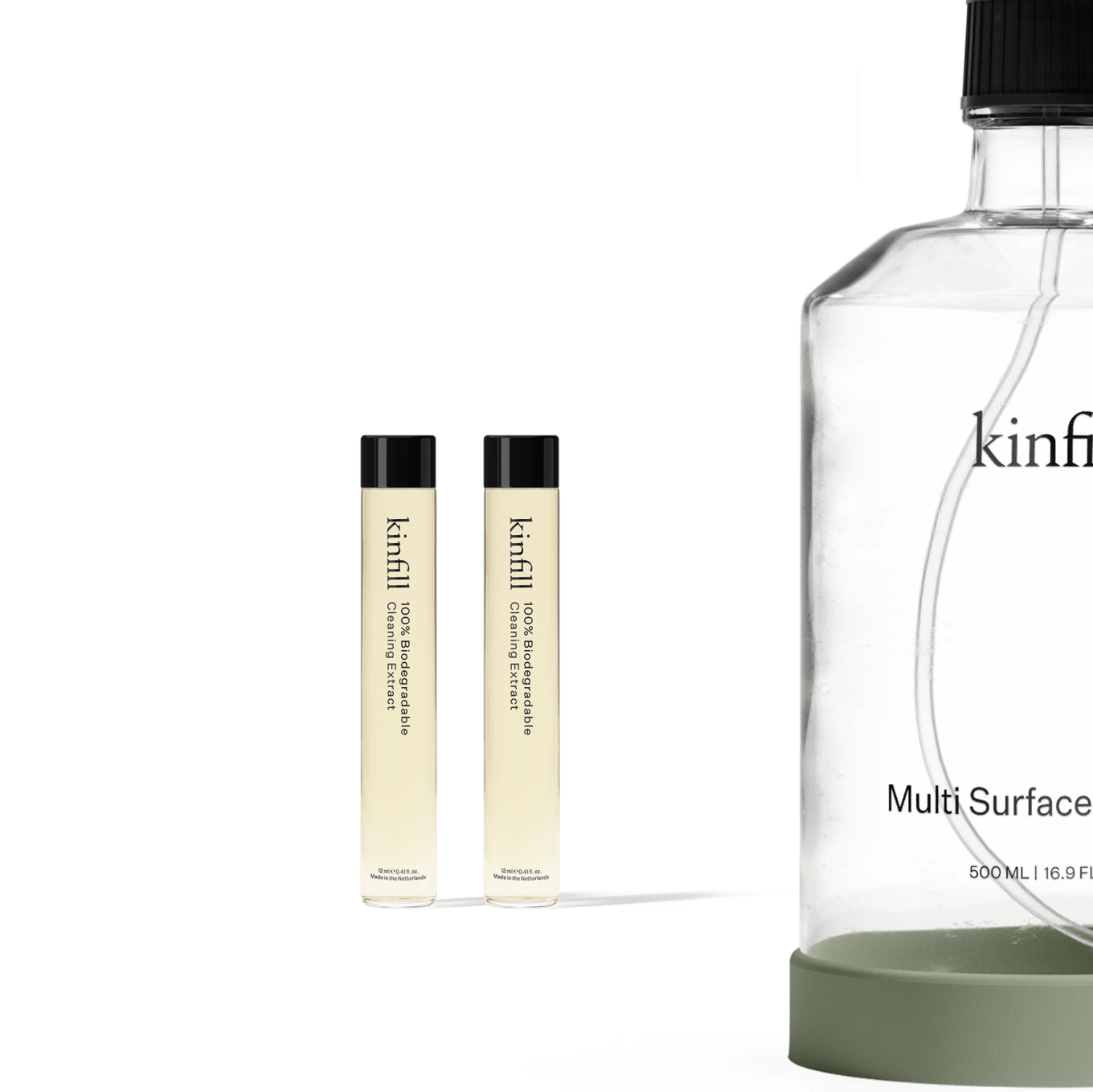 Kinfill Multi Surface Cleaner refill 2 pcs - CHOOSE SCENT Ambrette