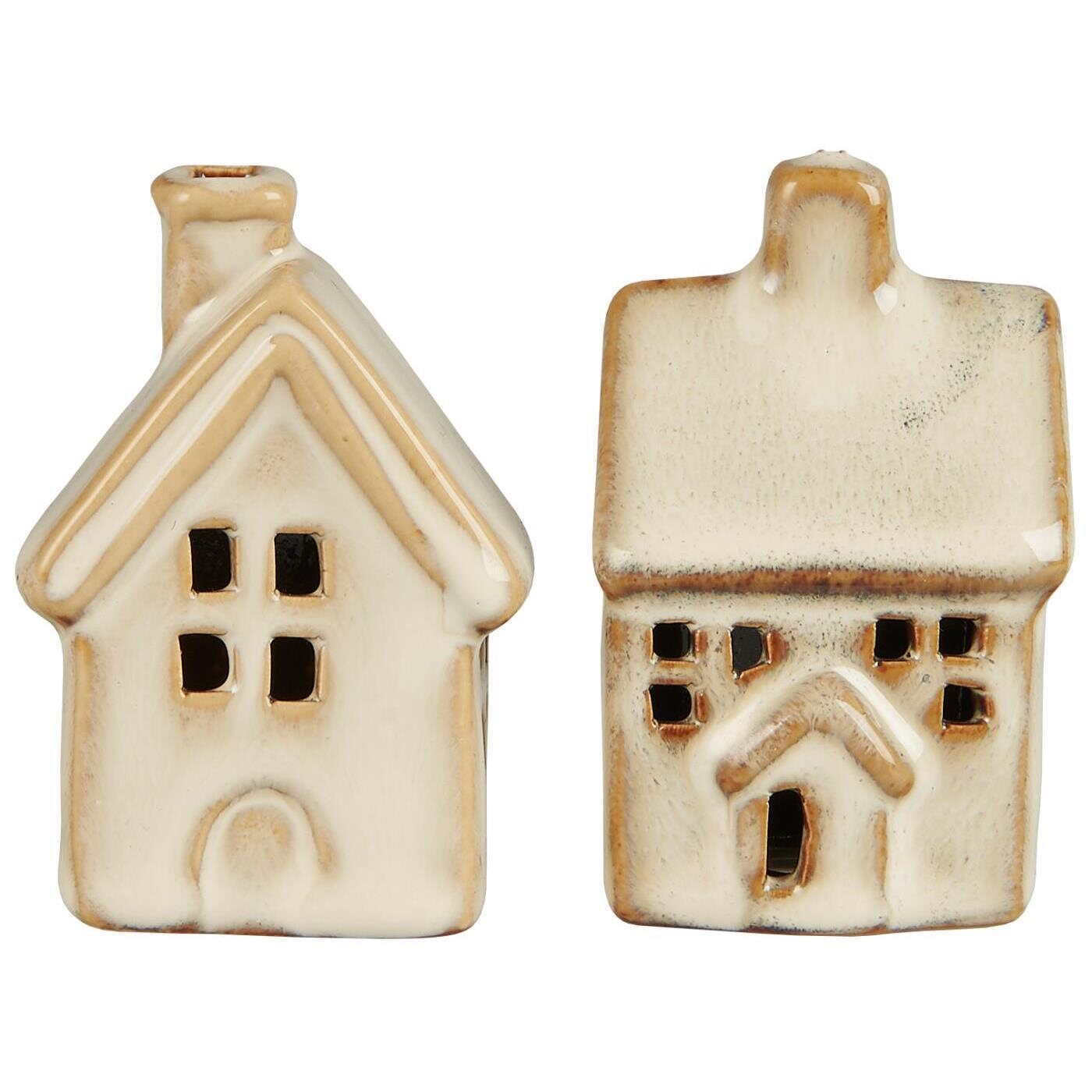 Ib Laursen ceramic house mini 7 x 4,5 x 3,5 cm - CHOOSE MODEL 6 windows