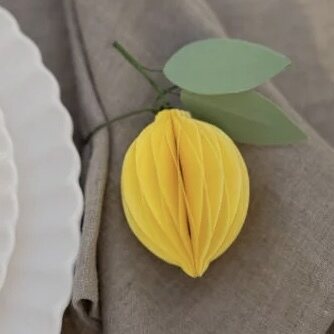 Storefactory Frodig ripustettava paperikoriste -VALITSE MALLI Sitruuna