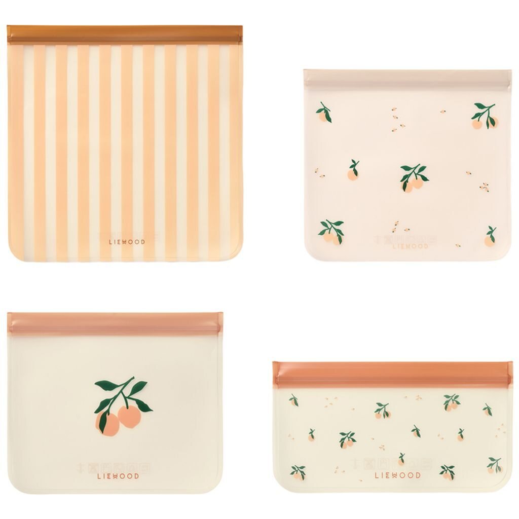 Liewood Clive Travelback 4-pack, CHOOSE COLOUR Peach / Sea shell
