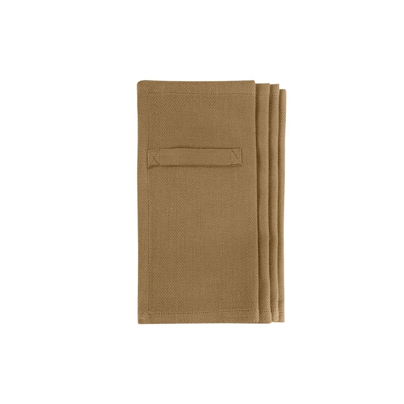 The Organic Company Everyday napkin 4 pcs - CHOOSE COLOUR Khaki