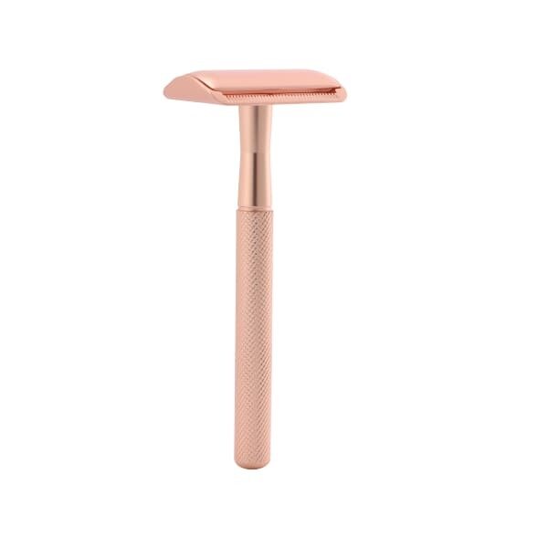 Eco & Pop Safety Razor - VALITSE VÄRI Ruusukulta