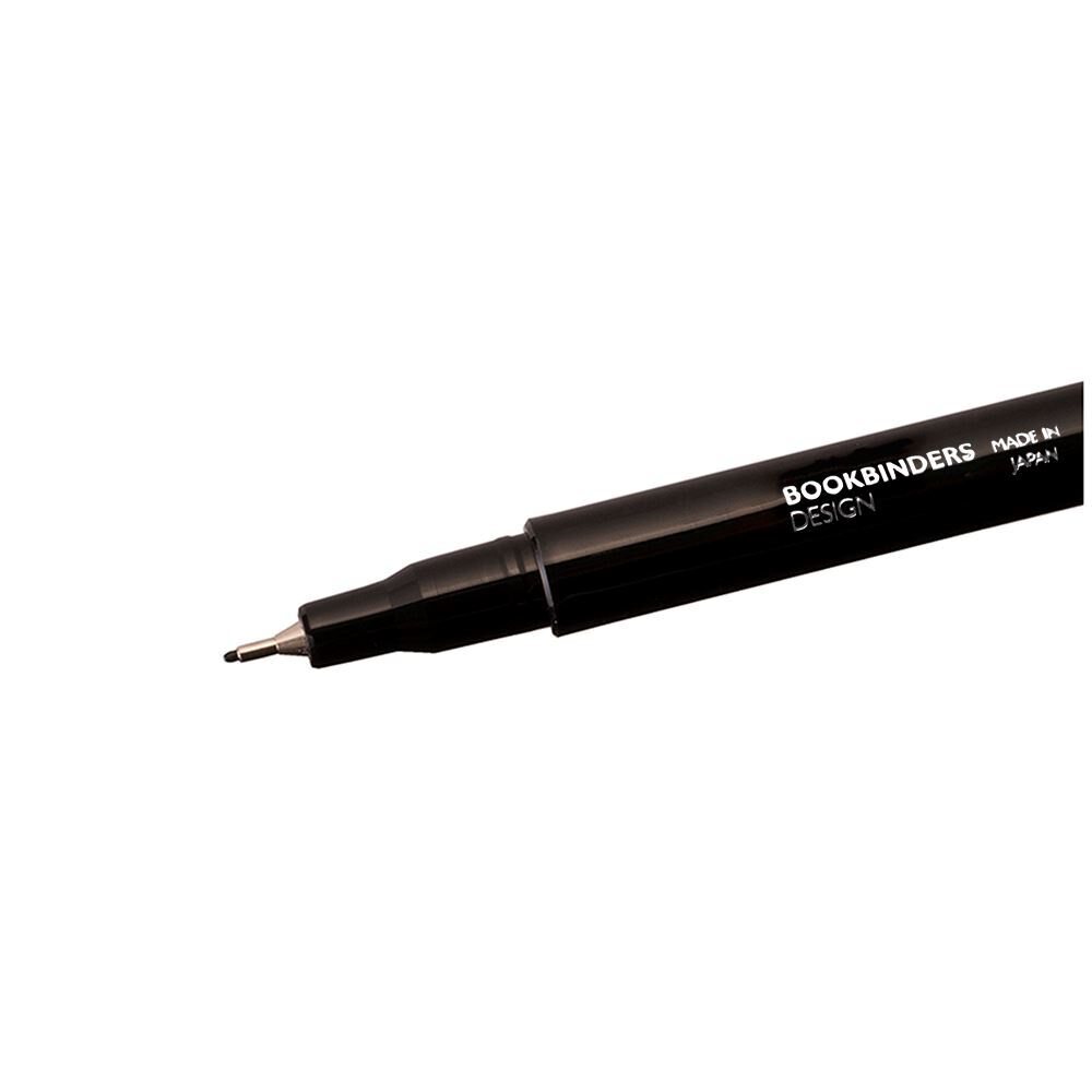 Bookbinders Design Fineliner 0.3 mm kynä - VALITSE VÄRI Black