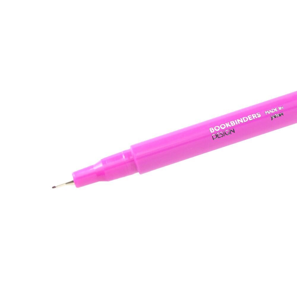 Bookbinders Design Fineliner 0.3 mm kynä - VALITSE VÄRI Magenta