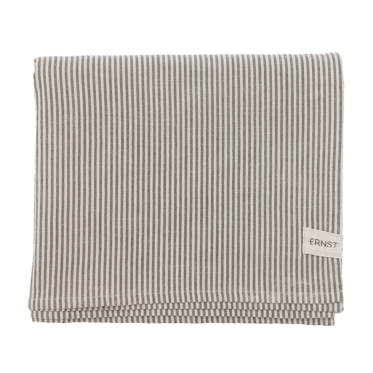 Ernst Striped table cloth 145 x 300 - CHOOSE COLOUR Green/beige