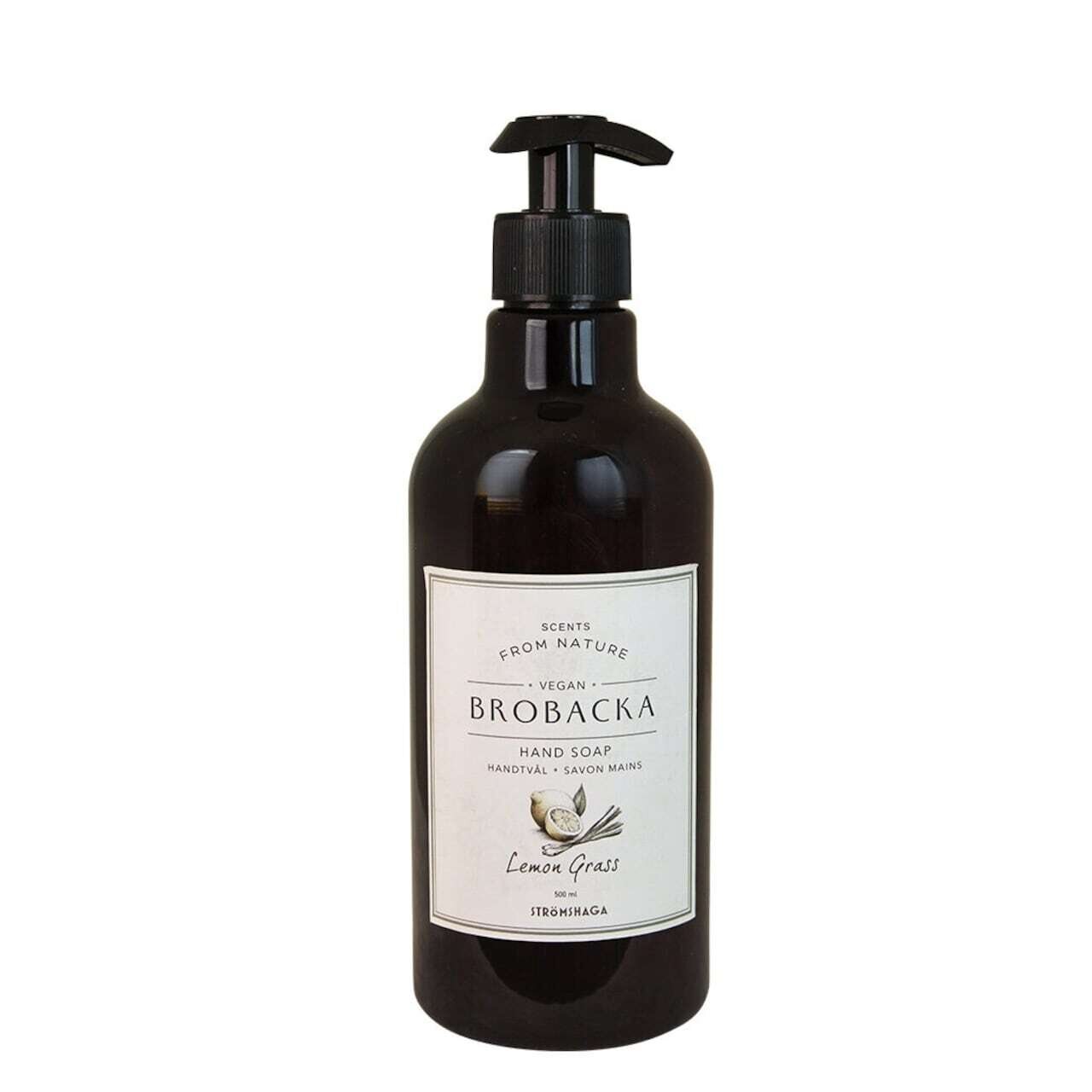 Strömshaga Brobacka käsisaippua 500 ml - VALITSE TUOKSU Sitruunaruoho