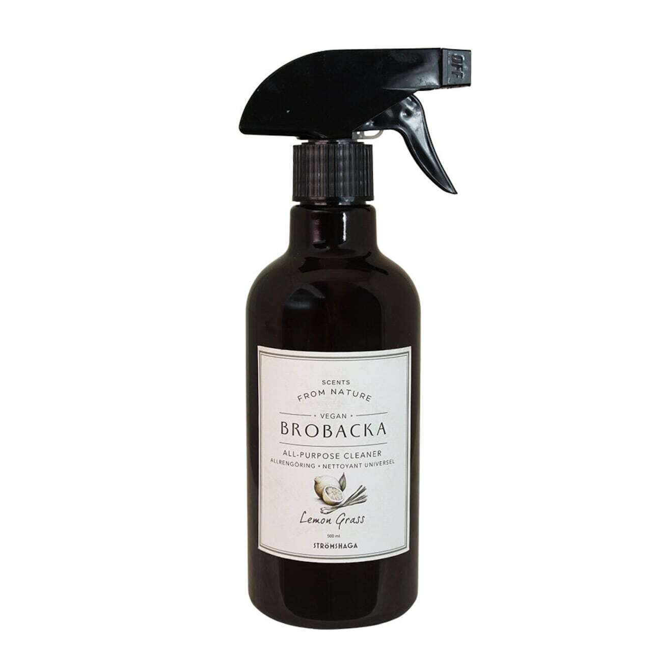 Strömshaga Brobacka siivoussuihke 500 ml - VALITSE TUOKSU Sitruunaruoho