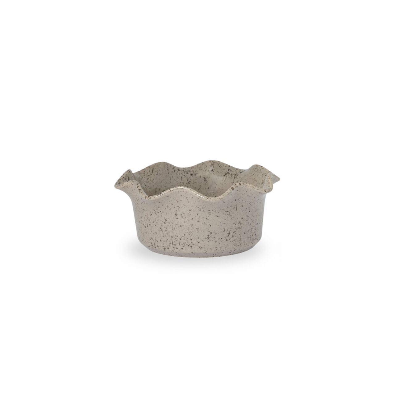 Storefactory Vallvik bowl 18 x 18 x 8 cm - CHOOSE COLOUR Sand/dots