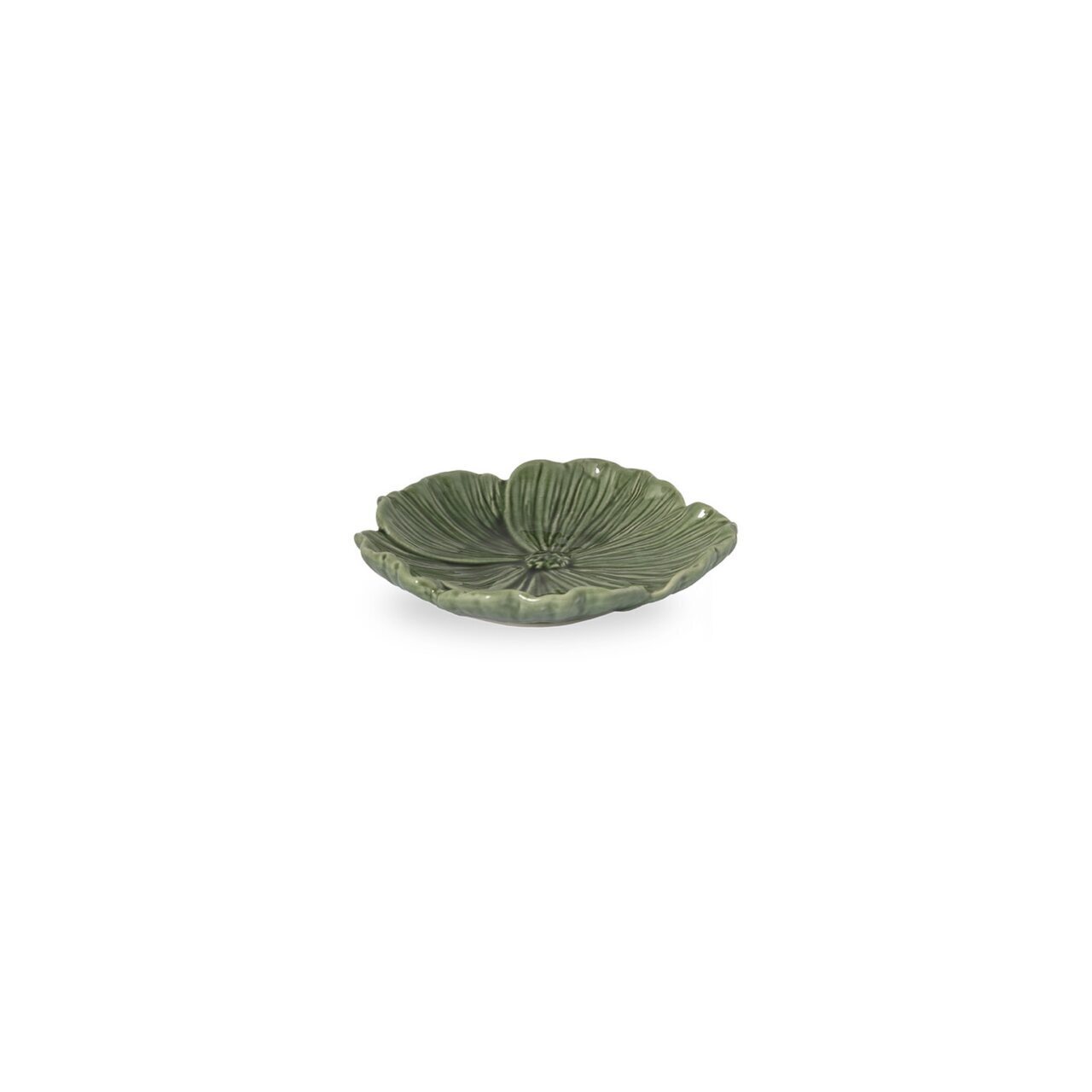 Storefactory Blomster plate 13 x 13 x 2 cm - CHOOSE COLOUR Dark green