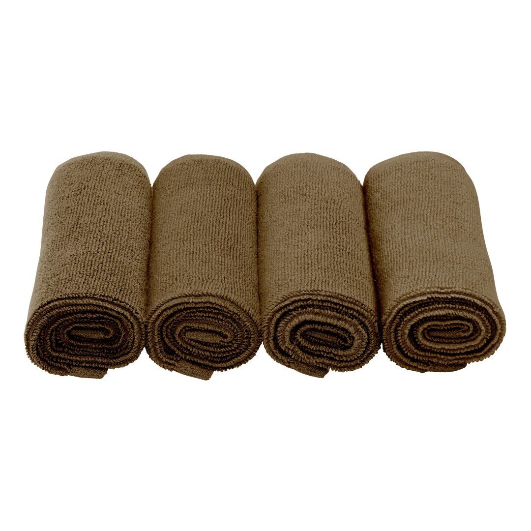 The Organic Company Calm Wash Cloths 4kpl setti- VALITSE VÄRI Khaki